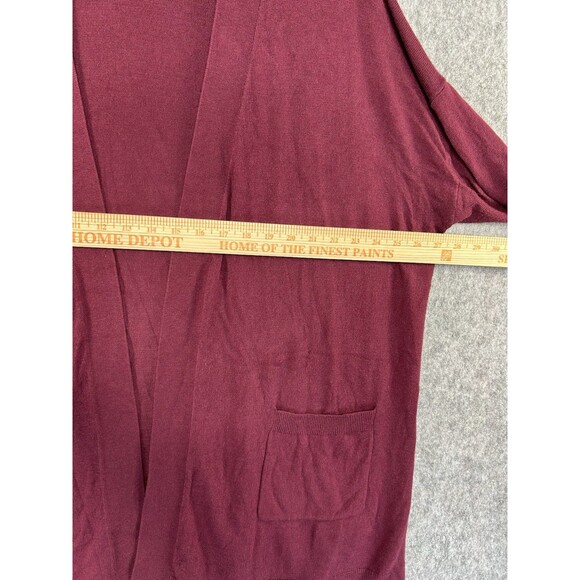 AVA & VIV Women’s Size 2X Long Sleeve Open Front Cardigan Pockets Soft - Picture 6 of 9